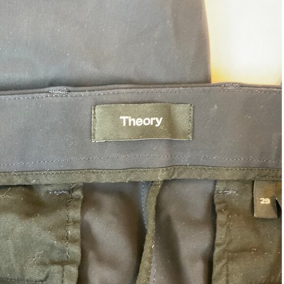 Theory Women's Dress Pants, Navy Blue - Size 29 (Equivalent size 6) - Picture 3 of 6